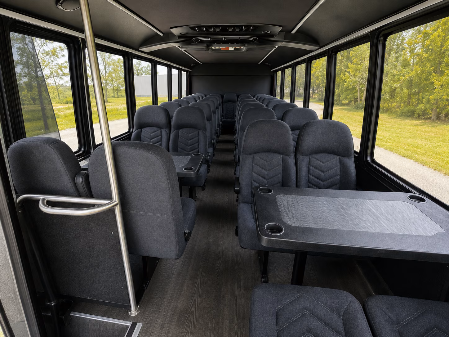 20 passenger minibus inside